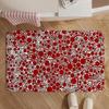 Artist-Yayoi KusamaS Floor Mat Soft Non-Slip Bath Mat, Bedside Carpet, Absorbent Doormat for Home