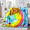 Hey Duggee Theme Printed Blanket - Perfect for Couch, Bed, Travel & Outdoor Use | Machine Washable, Cozy & Durable.