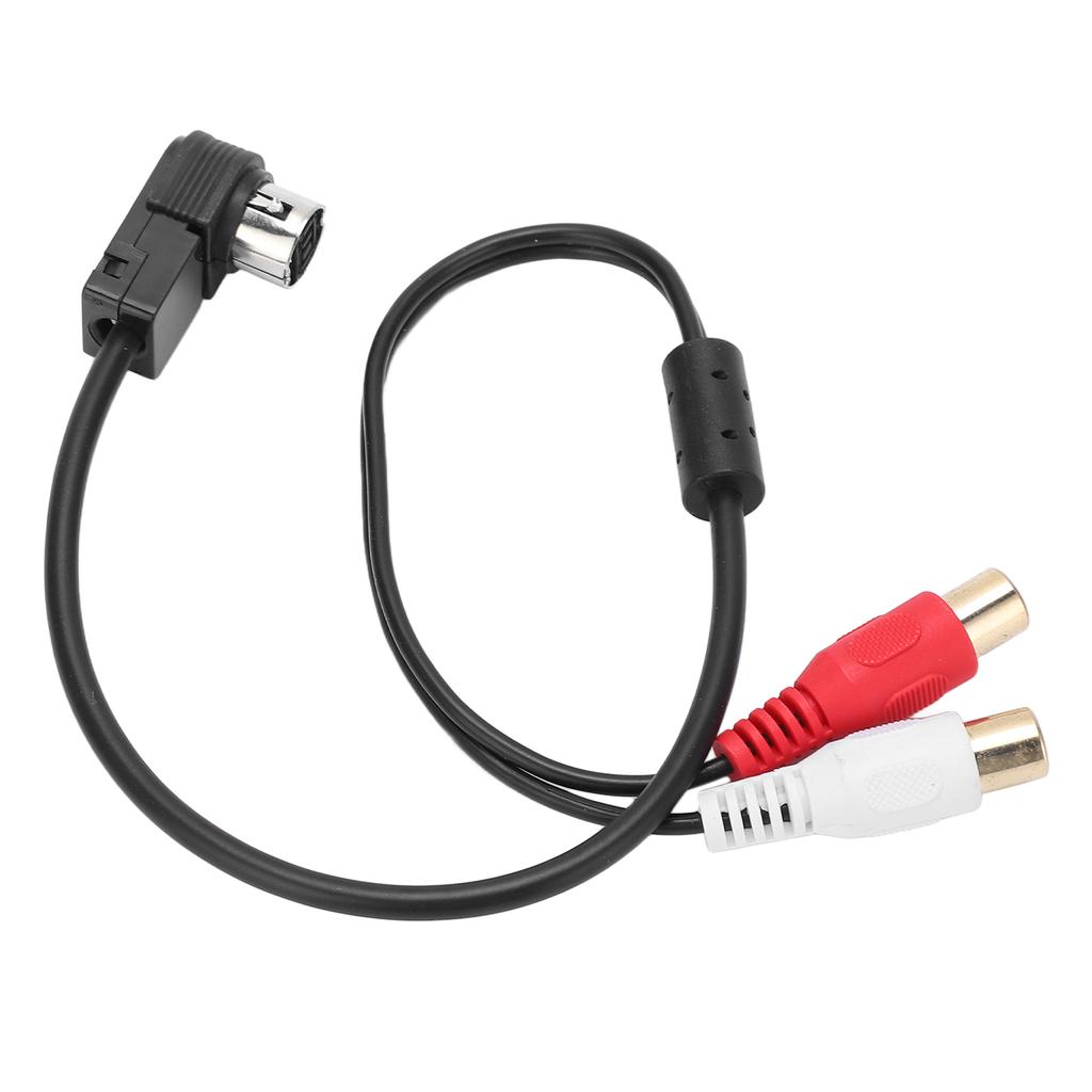Car Radio AUX IN RCA Audio Cable Adapter Replacement for Alpine KCA121B Ainet Player 9887 105 117