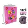 Large Creative Book Safe with Password Lock, Money Box, and Coin Bank