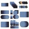 Versatile Iron On Patches Denim Trouser Patches for Jeans, Jackets, and Bags