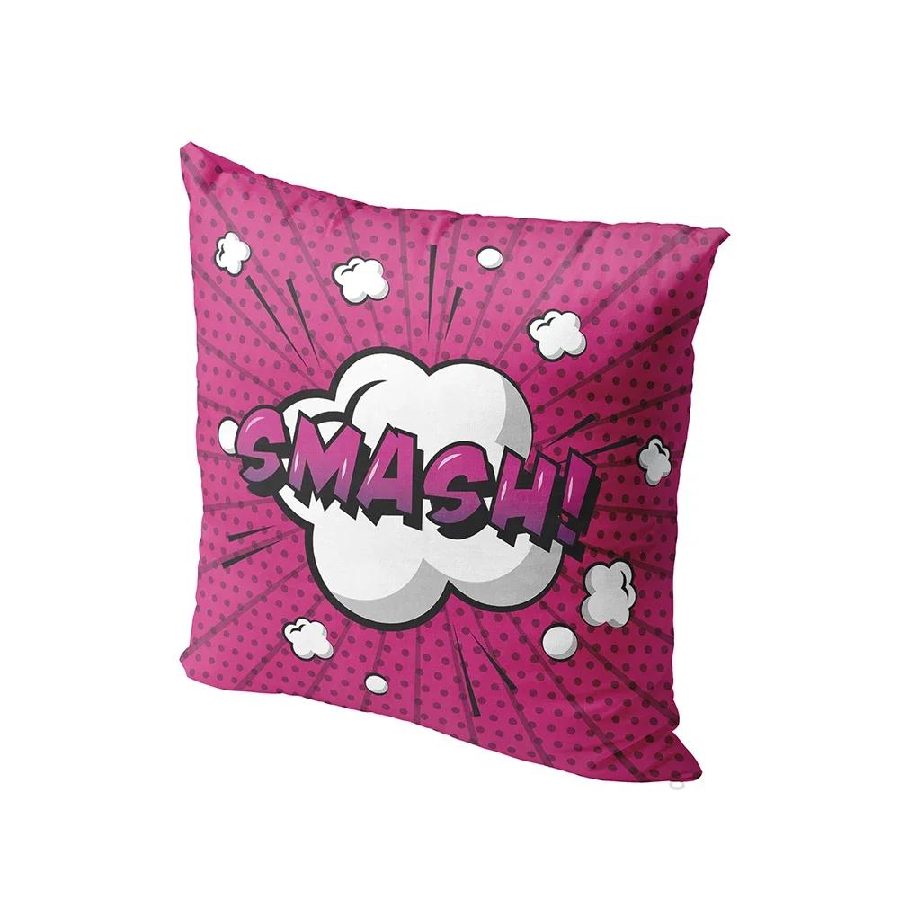 

Новый Модный Наволочка с Принтом Английского Алфавита, Забавная, для Дивана, Домашнее Украшение, Наволочка для Подушки, для Гостиной, Спальни, Декоративная Наволочка 66x66cm