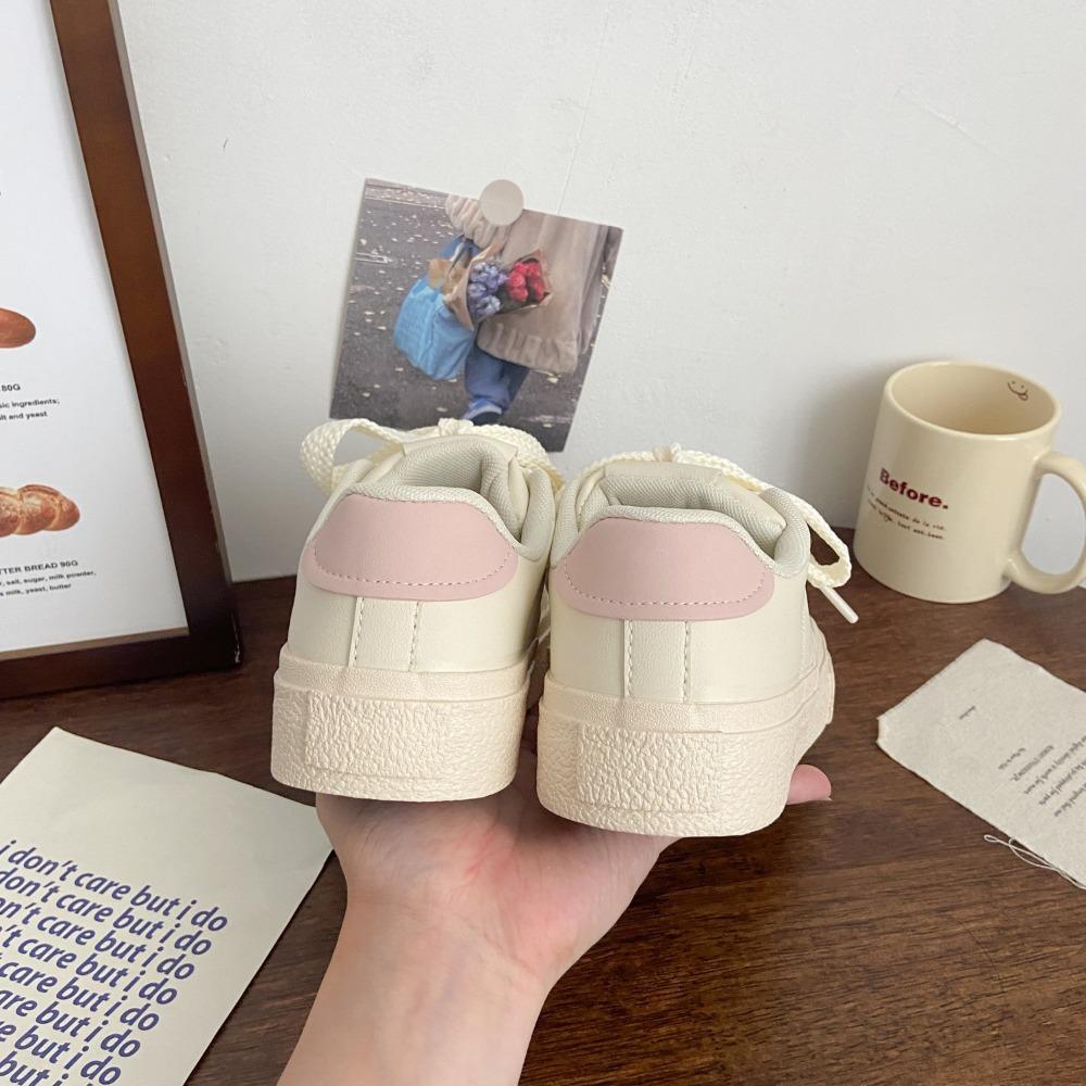 autumn Heel Treadable Half Trailer Canvas Shoes for Women's Simple Versatile Little White Shoes Platform Sneakers Women Summer