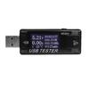 QC2.0 3.0 4-30v Electrical Power USB Capacity Voltage Tester Current Meter Monitor Voltmeter Ammeter