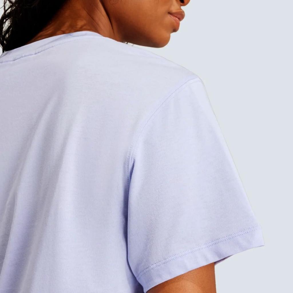 Adidas Originals Adicolor Trefoil Boxy Size M IN8439 Violet T-Shirt, Women's, (Bust 79-82cm),