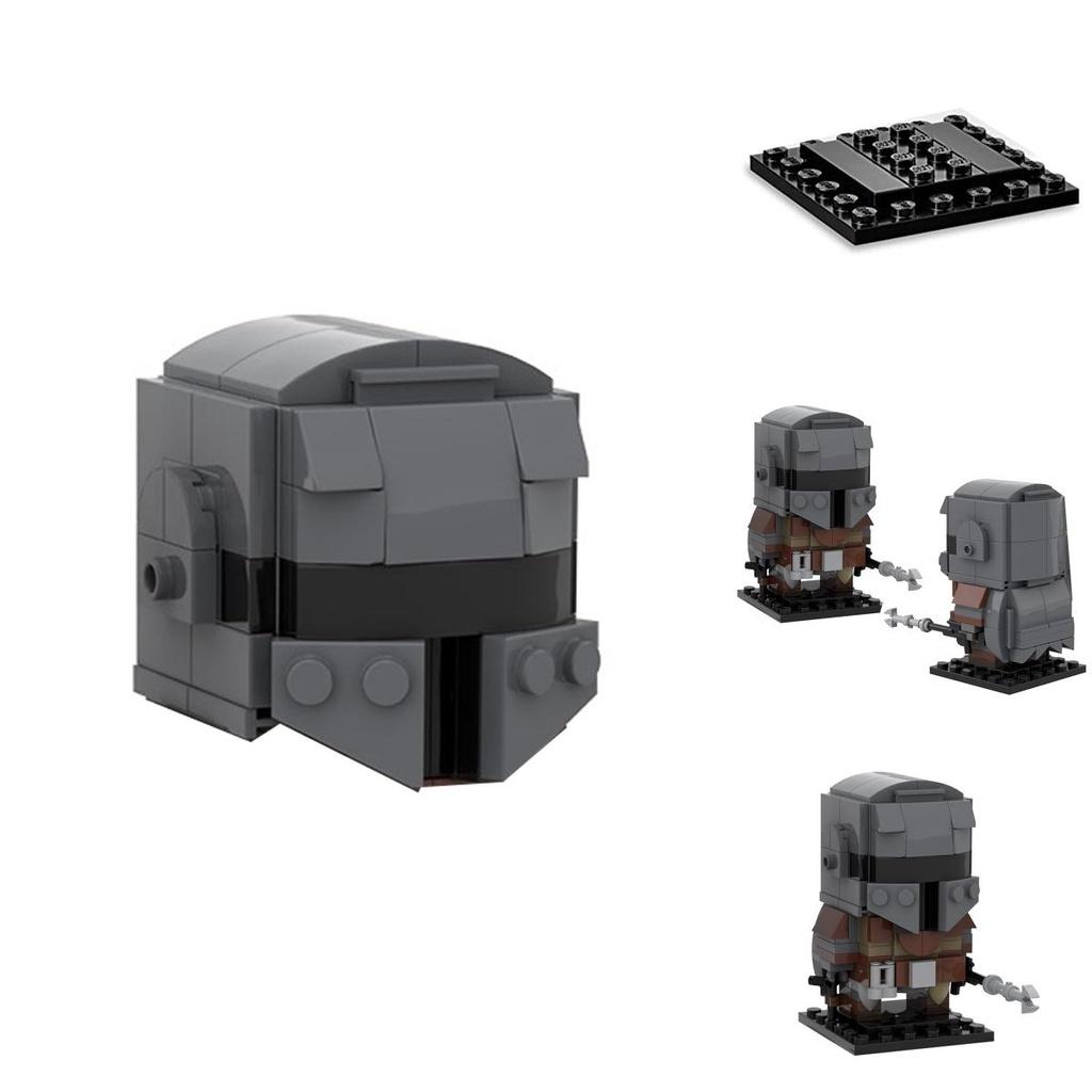 Star Wars 75317 Building Blocks Model Action Figure Collection Set With Mandalorian Baby Yoda