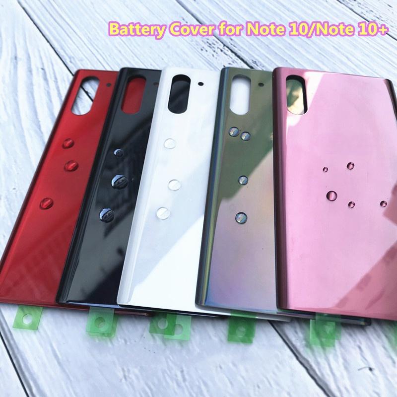 For Samsung Galaxy Note 10 / Plus Glass Battery Back Cover Door Housing Replacement Repair Parts