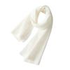 Women's Solid Color Cashmere Scarf: New Autumn/Winter Arrival, Versatile, Warm, Fashionable, Hollowed Design, Neck Guard