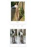 Unisex Retro American High-Street Brown & Green Wide-Leg Jeans - Spring & Autumn Casual Floor-Length Pants.