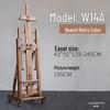 Adjustable Beech Wood Easel: Floor & Tabletop Folding Stand for Sketching & Oil Painting