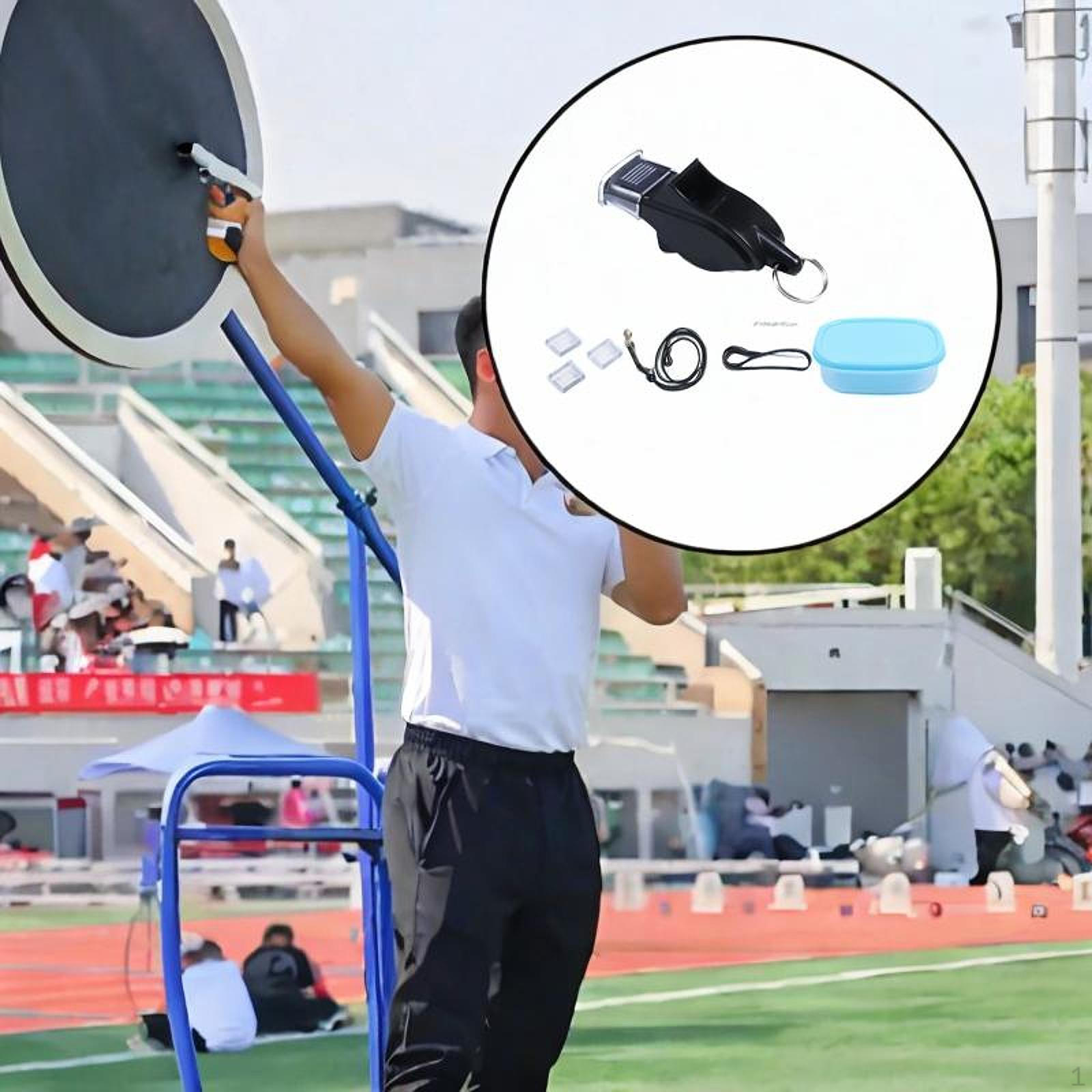 

Loud Sports Whistle with Lanyard for Coaches And Referees червоний
