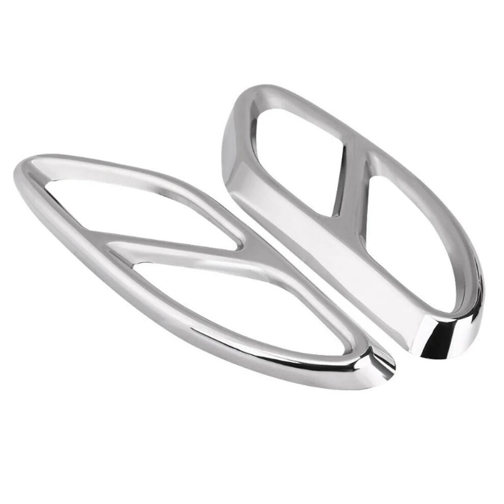 

Yubao Rear Exhaust Muffler Pipe Cover Trim Tail Throat Frame for Mercedes A B C E GLA GLC GLE GLS CLS Class W205 W213 X253 W176 серебряный