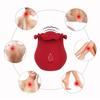 Vibrators for Clitoris Stimulation Rose Shape Vaginal Sucking Vibrator Nipple Sucker Tongue Tease Powerful Sex Toys for Women