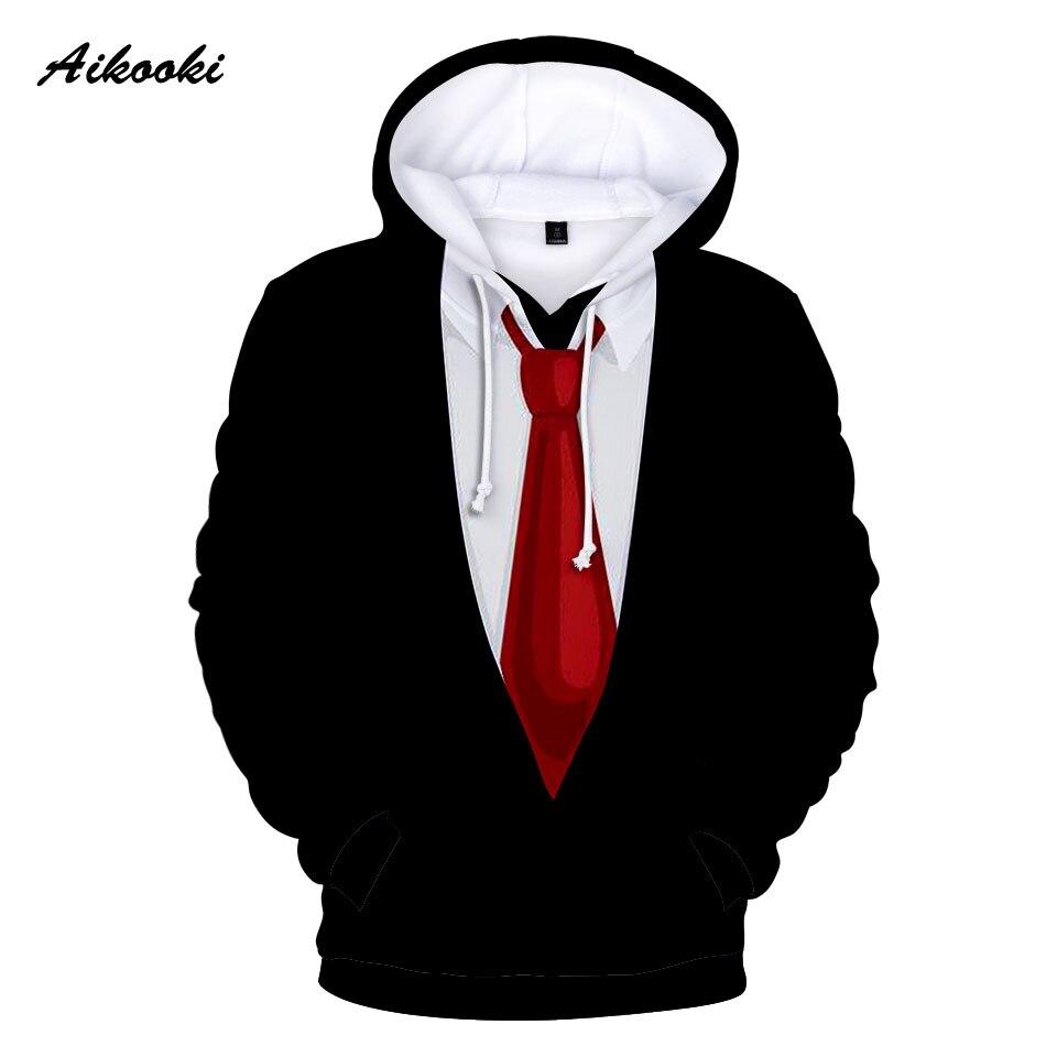Buy Ten Kinds Design Funny Suit Tie 3d Hoodie Men /Women Street