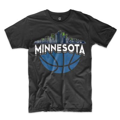 Minnesota Basketball Skyline Men's T-Shirt