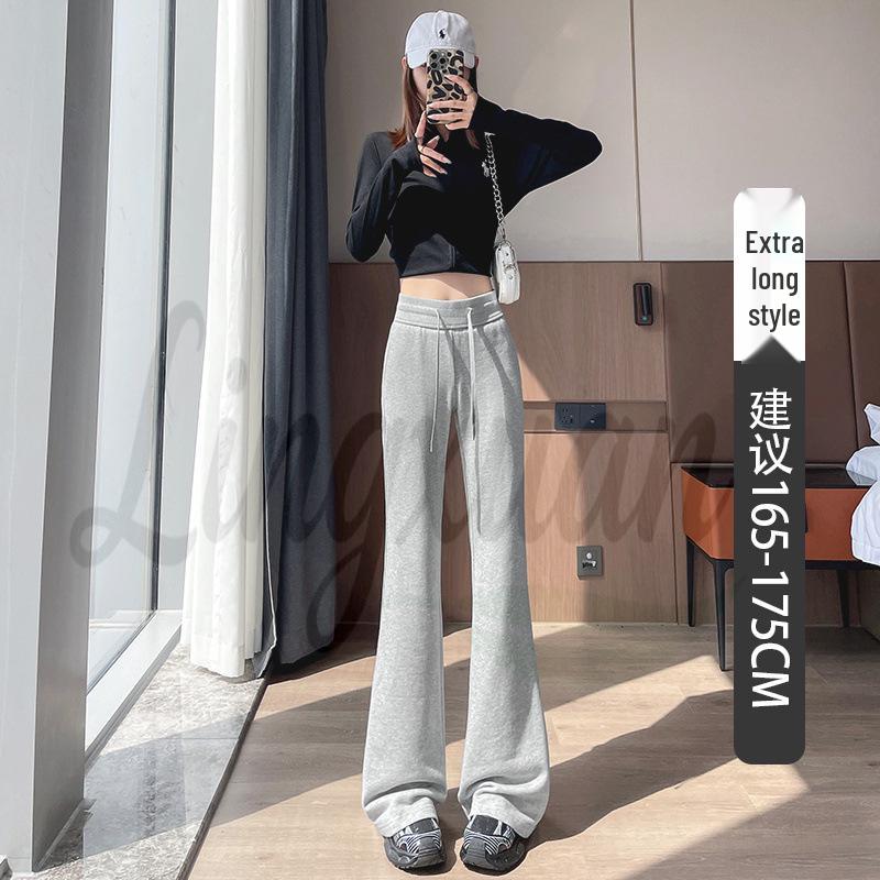 Women s High Waist Micro Flare Bell Bottom Pants - Spring/Autumn 2026 Trend S