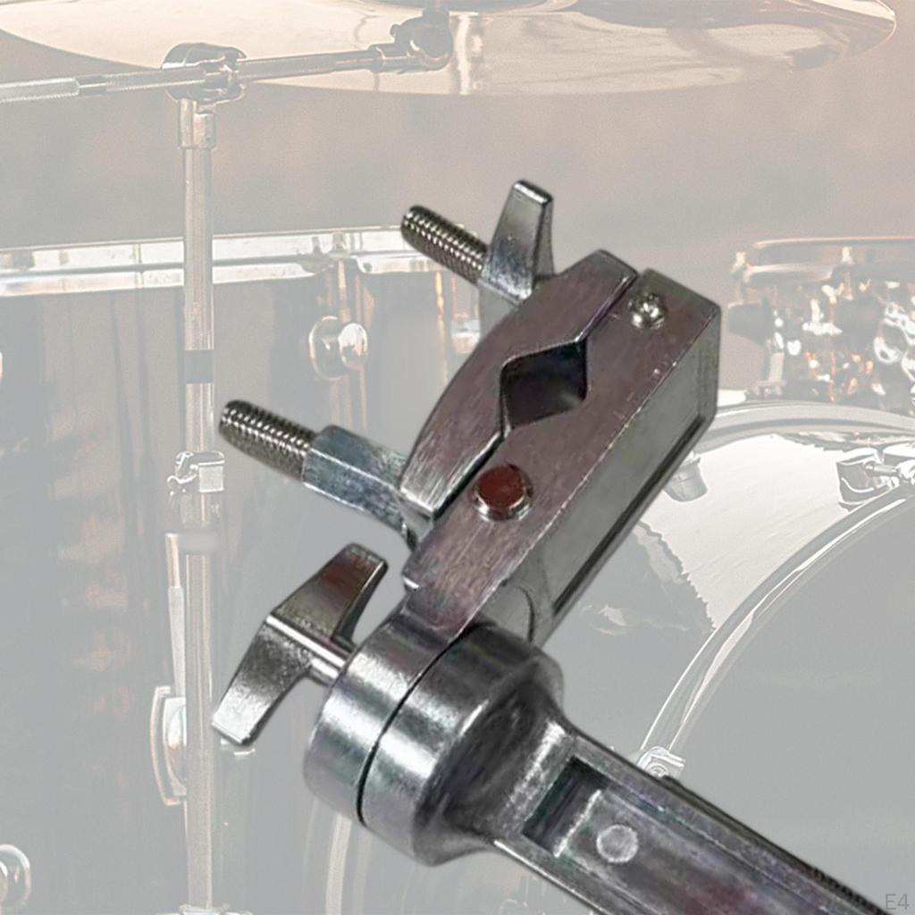 Drum Clamp Mount Cymbal Stand Multi Clamps Hardware Extension Rack Percussion Mounting for
