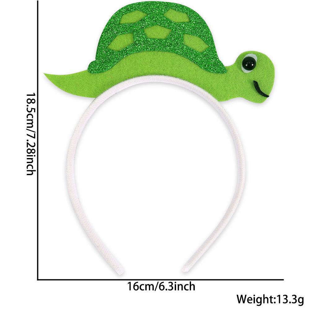 Cartoon Marine Animal Headbands Underwater World Check-In Shark & Dolphin Theme for Birthday Party Decorations