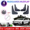 For Leapmotor B05 Accessories Lafa 5 2026~2028 4pcs Car Front Rear Wheel Mudguard Mudflap Anti-slip Fender Mud Flaps Guard Cover