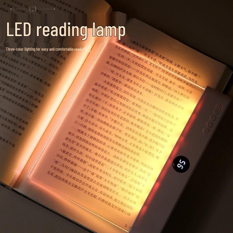 LED Bedside Reading Lamp with Book Clip - Eye Protection for Night Study