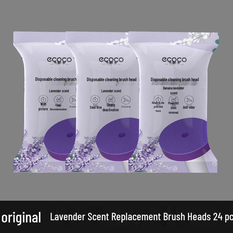 Wall-Mounted Disposable Toilet Brush - 2023 Enhanced Cleaning Tool for Complete Bathroom Hygiene