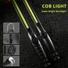 Multifunctional COB Flashlight With Magnetic USB Rechargeable LED Work Lights Stepless Dimming Emergency Car Repair Flashlights