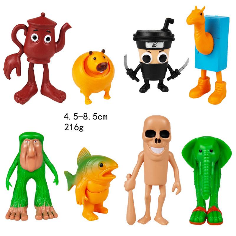 

Аниме Итальянский Маразм Тунг Сахур Фигурка Игрушка Тралалеро Тралала Бомбардино Крокодил Шимпанзини Бананини Модель Декор Кукла Подарок