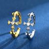 Xiaohongshu Vintage Iris Tail Ring: Women's Light Luxury Fashion Statement