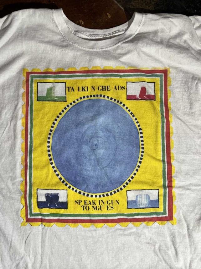 Talking Heads Band Tshirt White Album Unisex  Cotton UU1310 Unisex T-Shirt XL