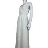 Fashion Sexy Cross V Neck Women Evening Party Dress High Waist Slim Lace Sleeveless Loose Casual Simple Elegant Long A-line Dresses Solid Clothing