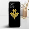 Anime Saint Seiya Logo Case For Honor X8 X8a 90 X9a 8X 70 50 20 Magic5 Pro 9X P60 P50 Black Soft Phone Funda