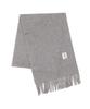 Likkeullou Rc Land 100% Cashmere Scarf Grey