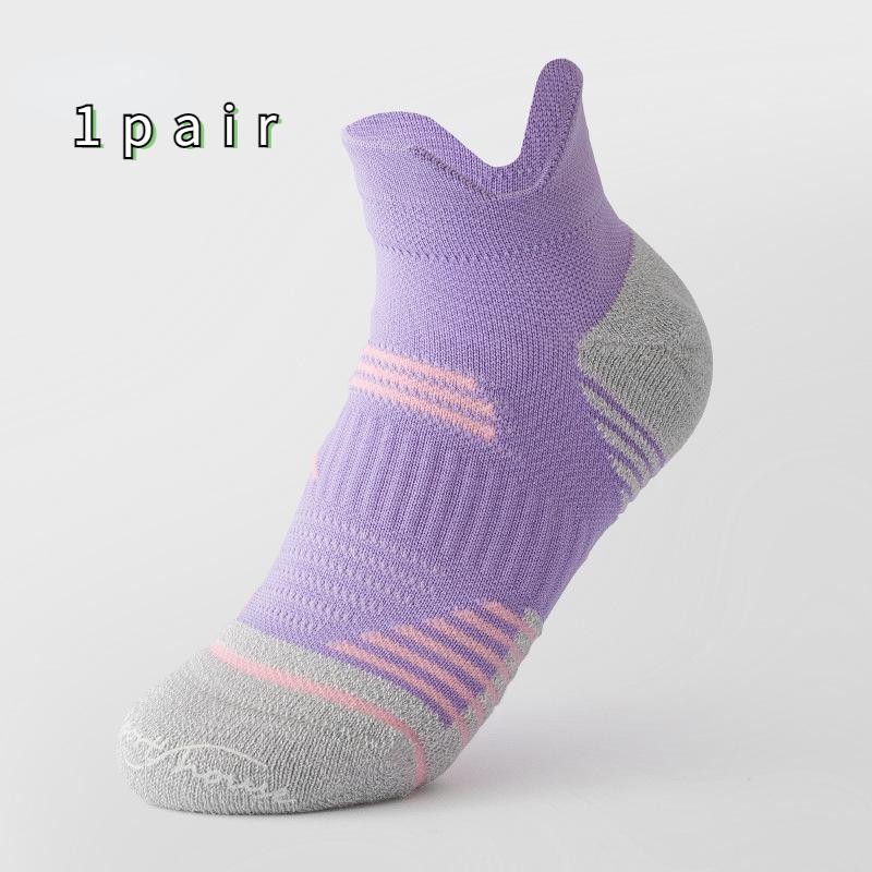 Gr. 35-39 Damen Sommer Kurze Kompressionssocken Springseil Laufsocken Dünne Sportsocken