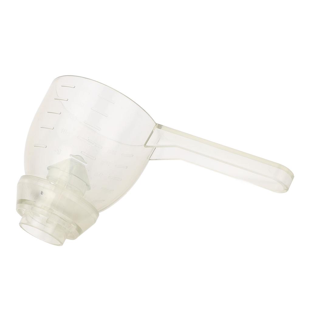 Measuring Scoop Funnel with Scale Spill Proof ABS Powder Measuring Spoon for Kitchen Tool