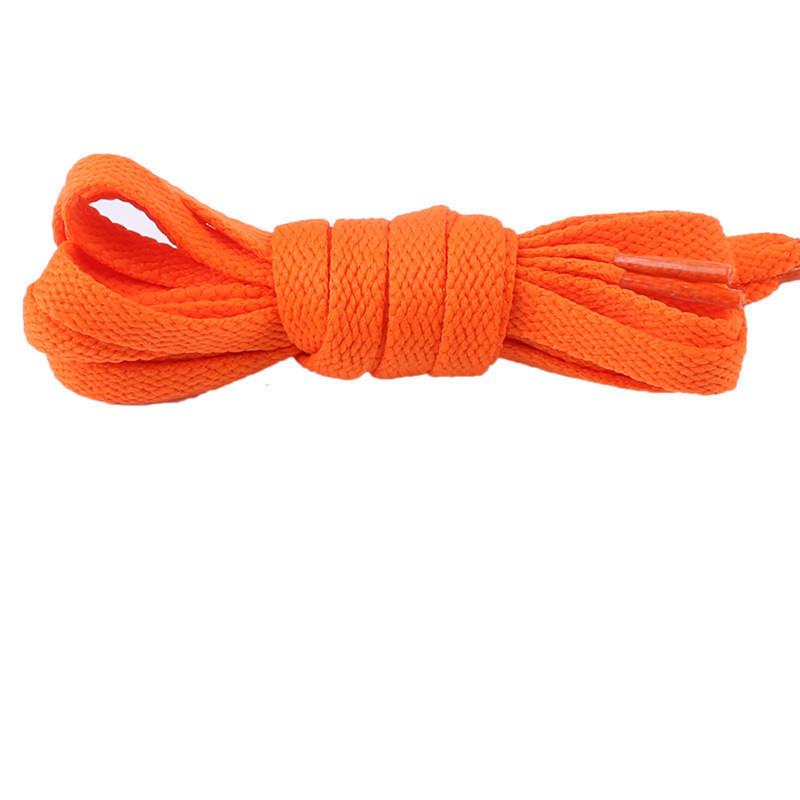 Terylene Cotton Shoelace Colorful Flat Shape Sports Casual Shoes Simple Fashion