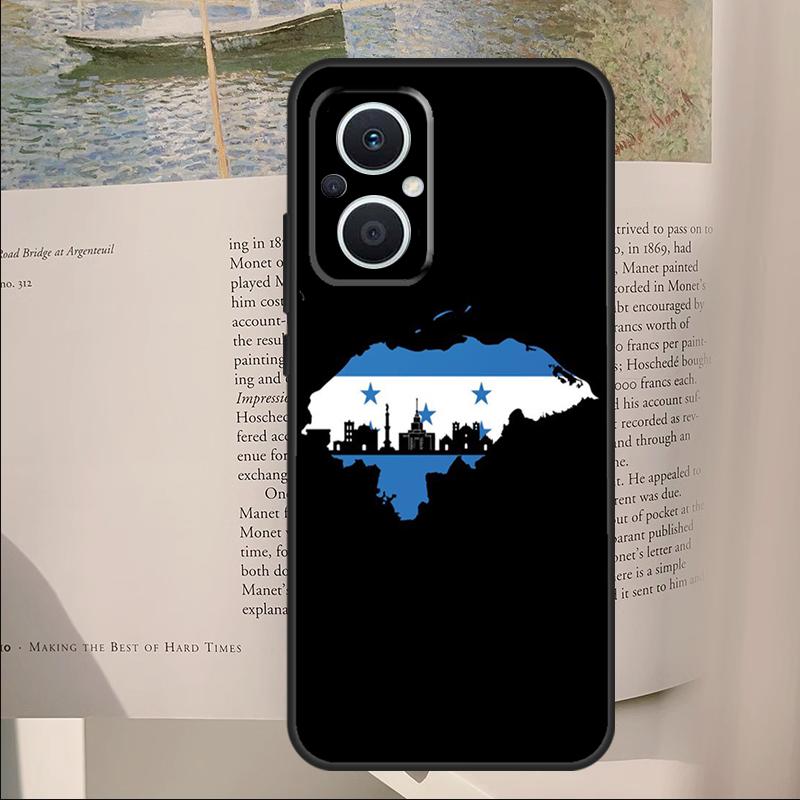 Honduras Flag Cover For OPPO Reno 14F 11F 12F 13F 10 11 12 13 14 Pro 7 8 Lite OPPO Find X6 X8 X9 Pro Case