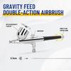 Professional Double Action Airbrush BD-130 Mounted 0.3mm Nozzles And Needles