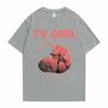Cults TV Girl One Night Only Graphic Print Tshirt Vintage Tee Trend Unisex Women Oversized T Shirt Cotton Tops 2024 T-shirt Clothes