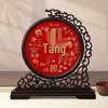 Heaven Official's Blessing Calligraphy Photo Frame: Longevity, Wealth, Treasure - High-End National Style Office Ornament