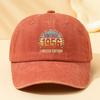 A VINTAGE  Printed Baseball Cap Unisex and Fashionable for All Occasions This Classic Vintagewashed Outdoor Lightweight C