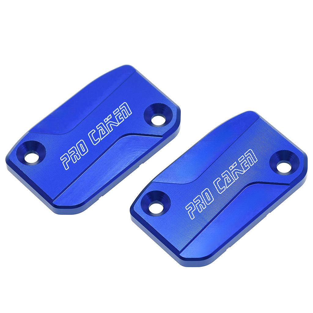 CNC Front Brake & Clutch Fluid Reservoir Cover Cap For KTM 125 150 200 250 300 350 450 500 EXC EXCF SX SXF XCF XCW TPI Six Days