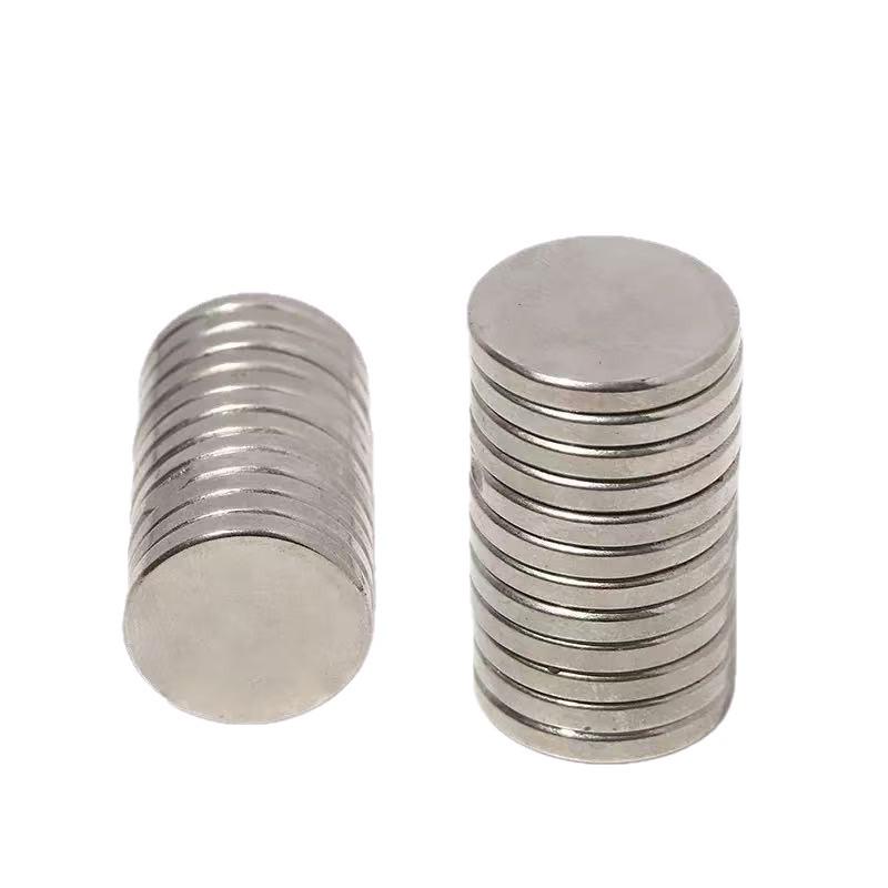 Neodymium Iron Boron 7x3mm Round Magnets - Strong Suction Magnetic Discs Available