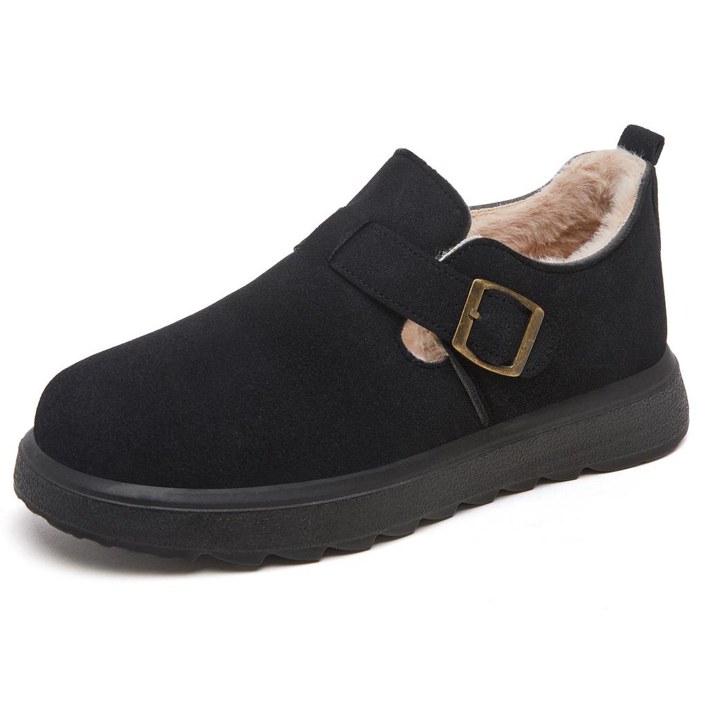 Women's fashion warm arch support a stirrup thick sole soft elastic comfortable shock absorption waterproof non-slip leisure snow boots cotton shoes