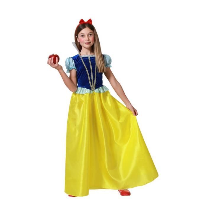Déguisement Princesse Des Neiges - ATOSA - 3-4 Ans - Multicolor - Robe Et Bandeau - La Reine Des Neiges