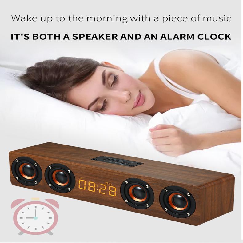 Buy HIFI Home Theater Portable Wood 