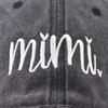 Adjustable Baseball Hats Vintage Baseball Cap Fashion Mimi Letter Embroidery Caps