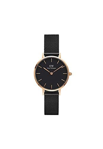 [Official Shop/2-Year Warranty/Authentic Import] Daniel Wellington DW Petite Ashfield 36mm Watch for Men and Women, Stylish Mesh Watch in Black and Ro