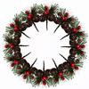 10PCS Artificial Flower Red Christmas Berry Pine Cone Holly Branches Christmas Decoration for Home Floral Decor Flower Crafts