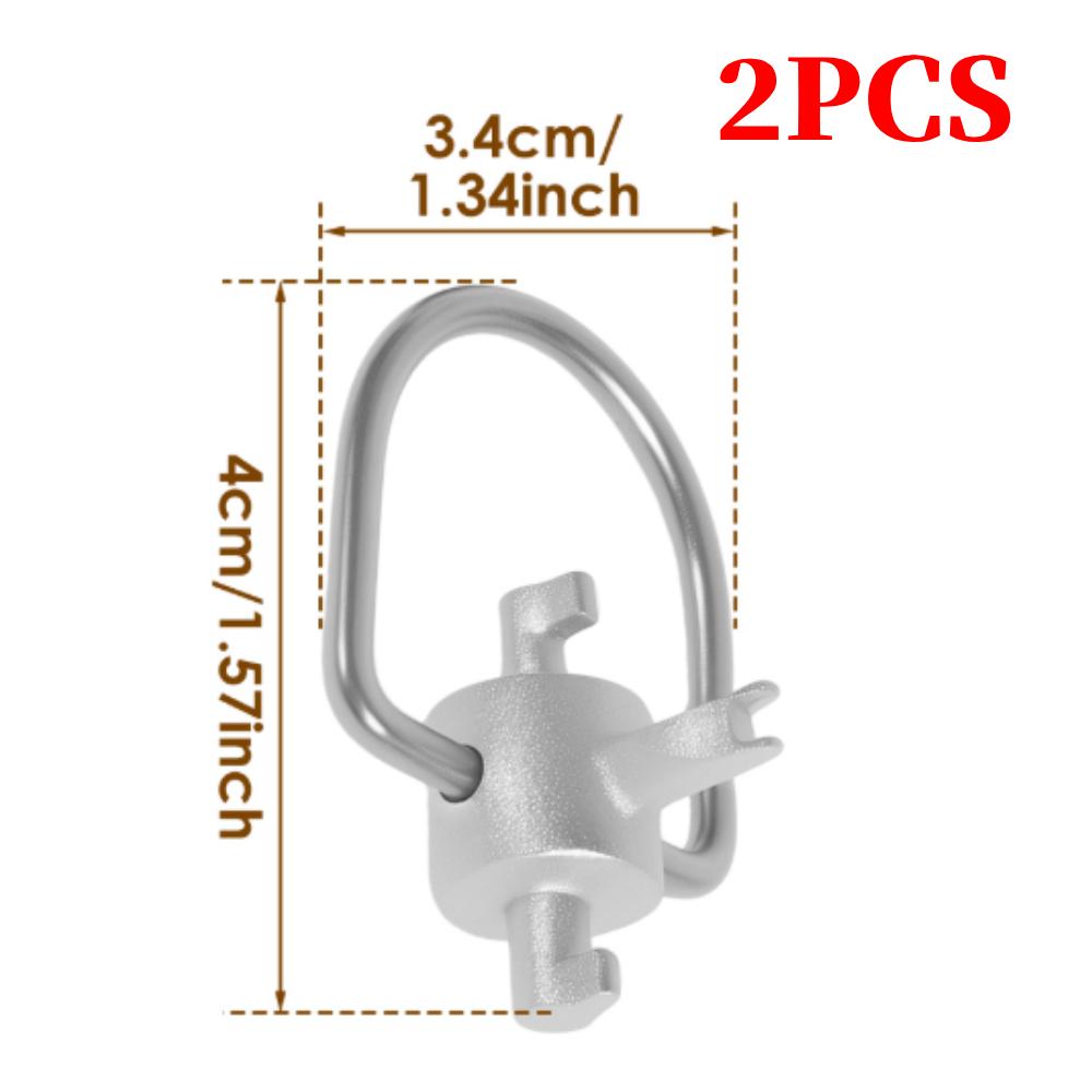 

4/6 Pcs Refrigerant Security Cap Key Stainless Steel Universal HVAC Tool Compact Vacuum Cap Triple Key for Heating Ventilation