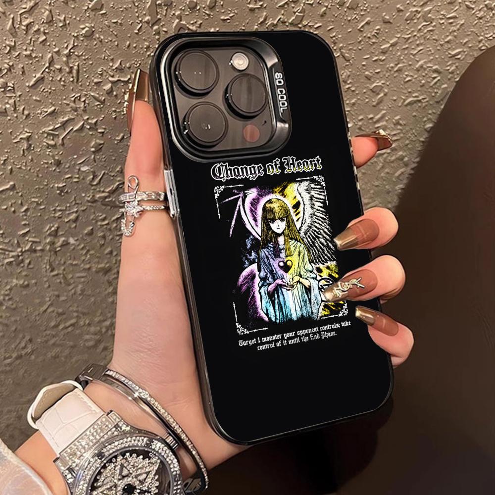

Yugioh Change of Heart Phone Case for iPhone 17 16 15 14 13 12 11 X XR XS Air Pro Max Plus Black Colorful Silver Cover iPhone X